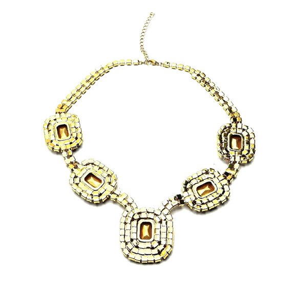 Vintage 1980s Czech Crystal  Parure—Deep Purple Crystal Rhinestone Set — EUC - Picture 7 of 14